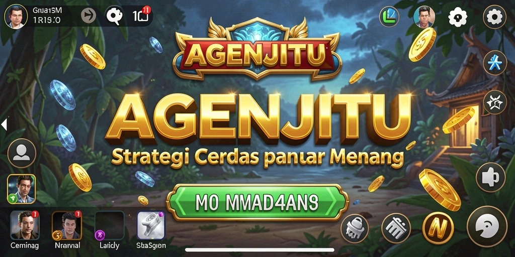 Tampilan gameplay AGENJITU yang menampilkan pertempuran taktis.