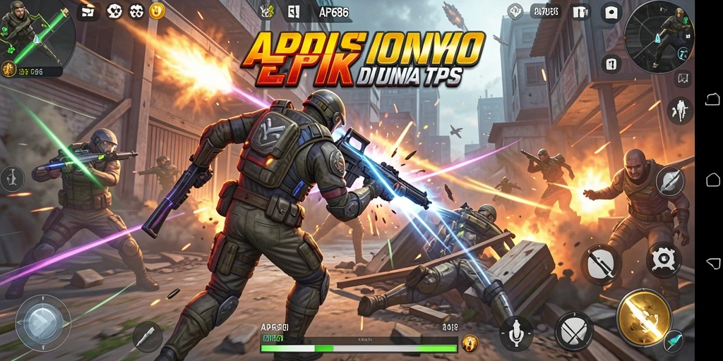 Tampilan gameplay yang seru dan mendebarkan dari AP686.