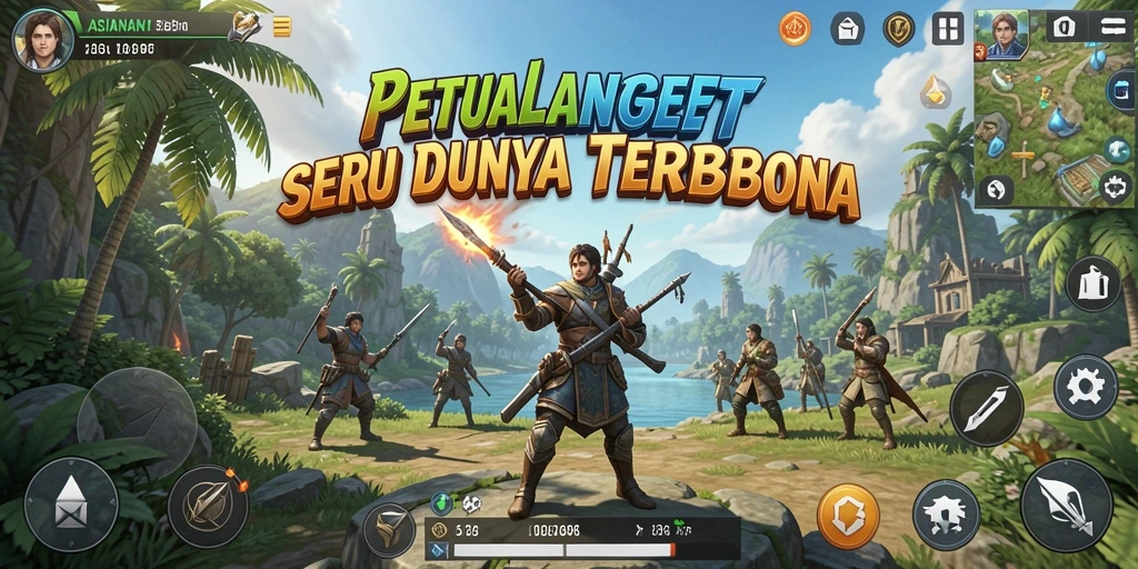 Gameplay ASIANABET yang menakjubkan dalam dunia terbuka yang luas.