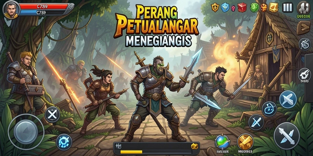 Tampilan gameplay C789 yang mendebarkan saat bertarung melawan musuh.
