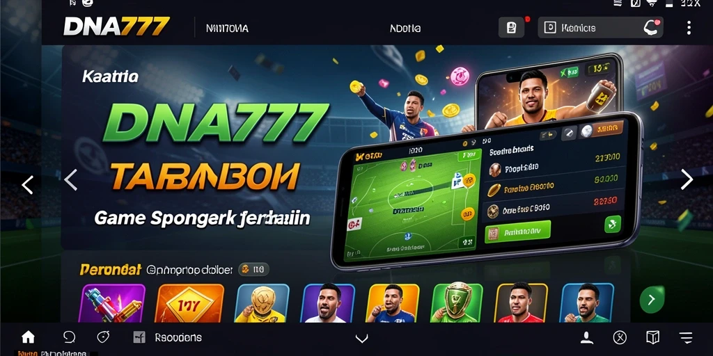 Tampilan menarik dari gameplay Sportsbook DNA777 di ponsel.