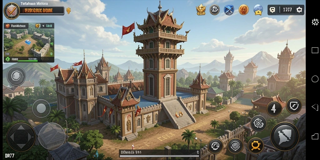 Gameplay seru Tower Defense di IDR77 dengan menara beragam.