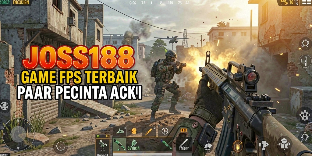 Gameplay seru di JOSS188 dengan aksi tembak-menembak menarik.