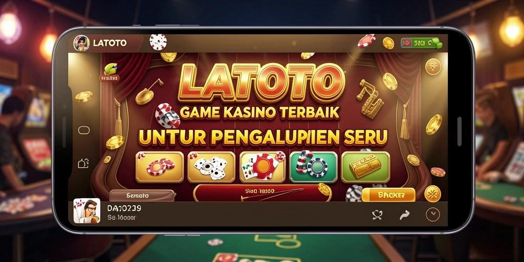 Tampilan gameplay LATOTO yang mendebarkan dan penuh warna.