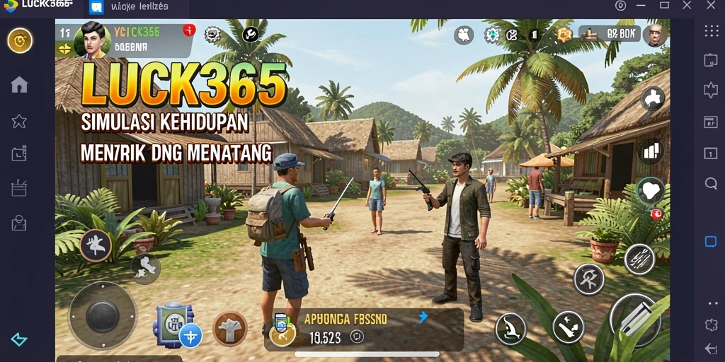 Gameplay menarik LUCK365 dengan fitur simulasi interaktif.