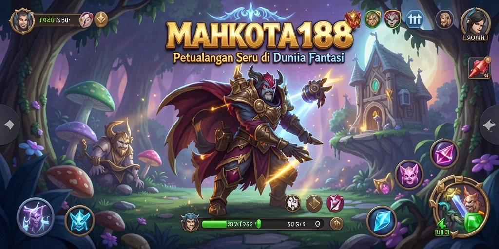 Gameplay seru dalam petualangan ARPG MAHKOTA188.