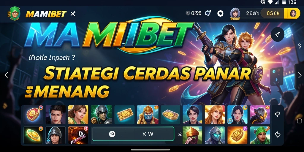 Tampilan gameplay dinamis yang menantang strategi para pemain.