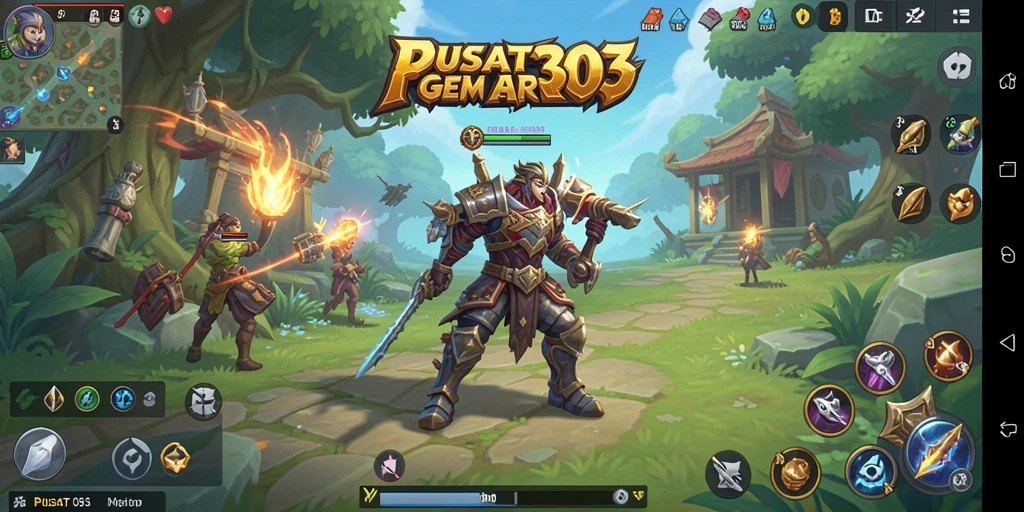 Gameplay epik ARPG yang mendebarkan di PUSAT303
