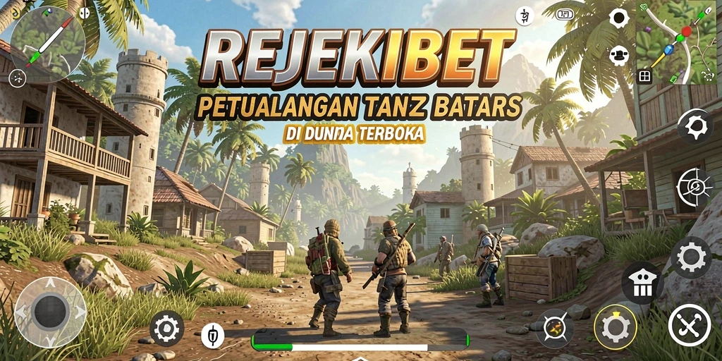 Tampilan gameplay REJEKIBET di dunia terbuka yang memukau.