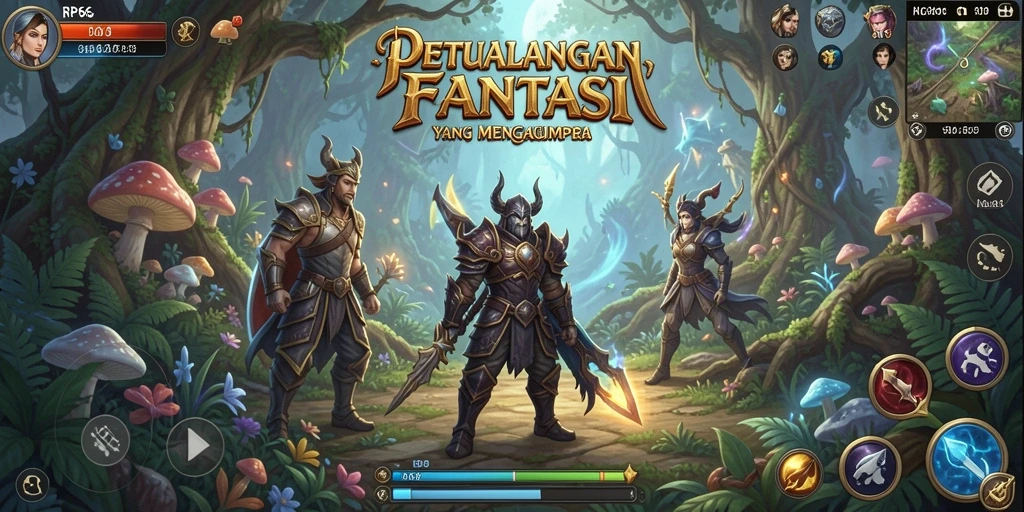 Menampilkan battle epik dalam dunia fantastik RP66.
