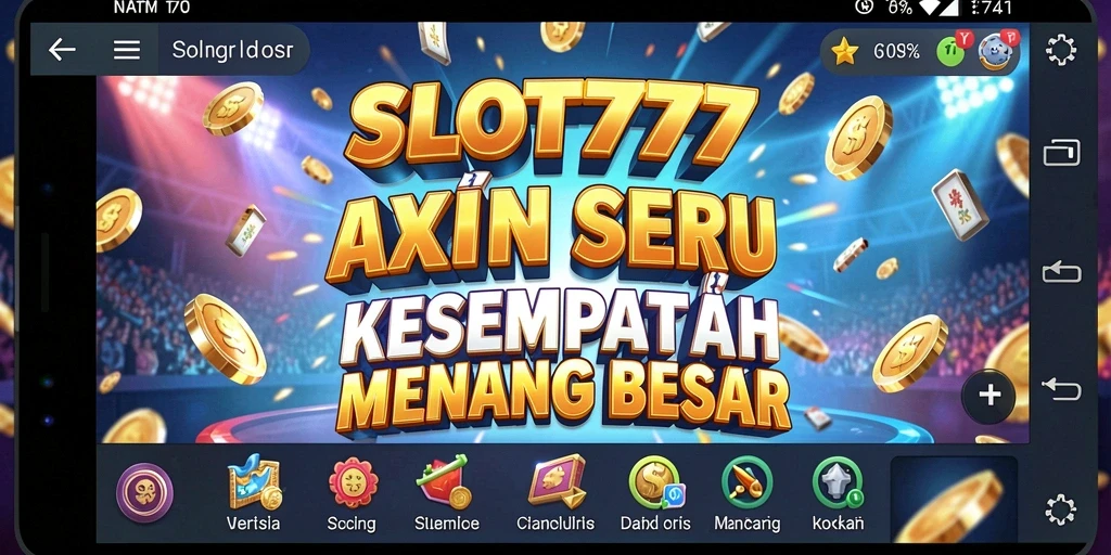 Tampilan gameplay mendebarkan di SLOT777 dengan aksi penuh tantangan.