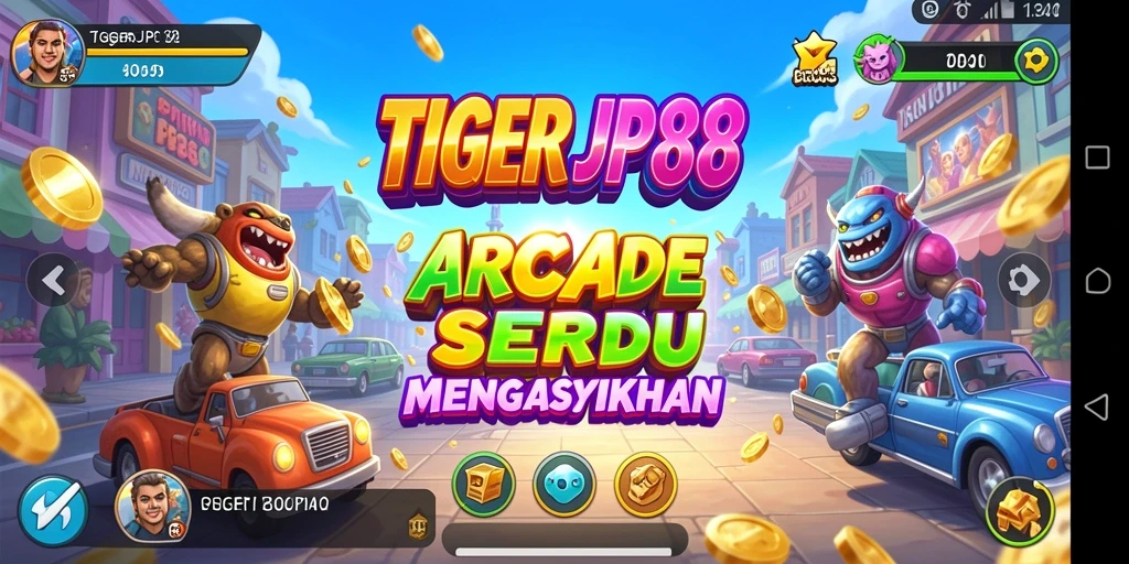 TIGERJP88 menampilkan aksi seru dengan gameplay Arcade yang dinamis.