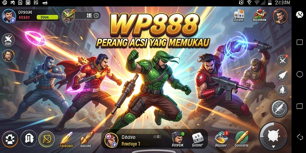Tampilkan aksi seru dalam gameplay WP888 yang mendalam.