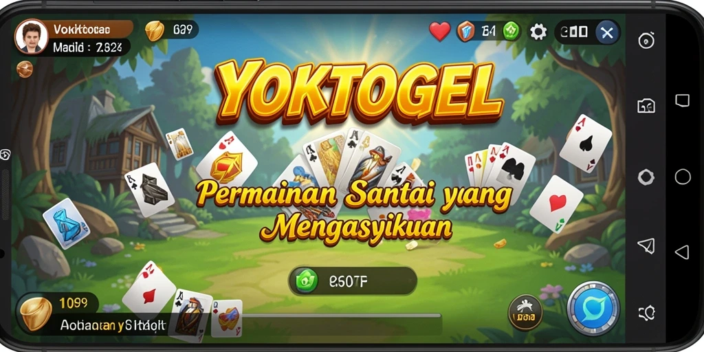 Tampilan utama gameplay YOKTOGEL yang penuh warna dan seru.